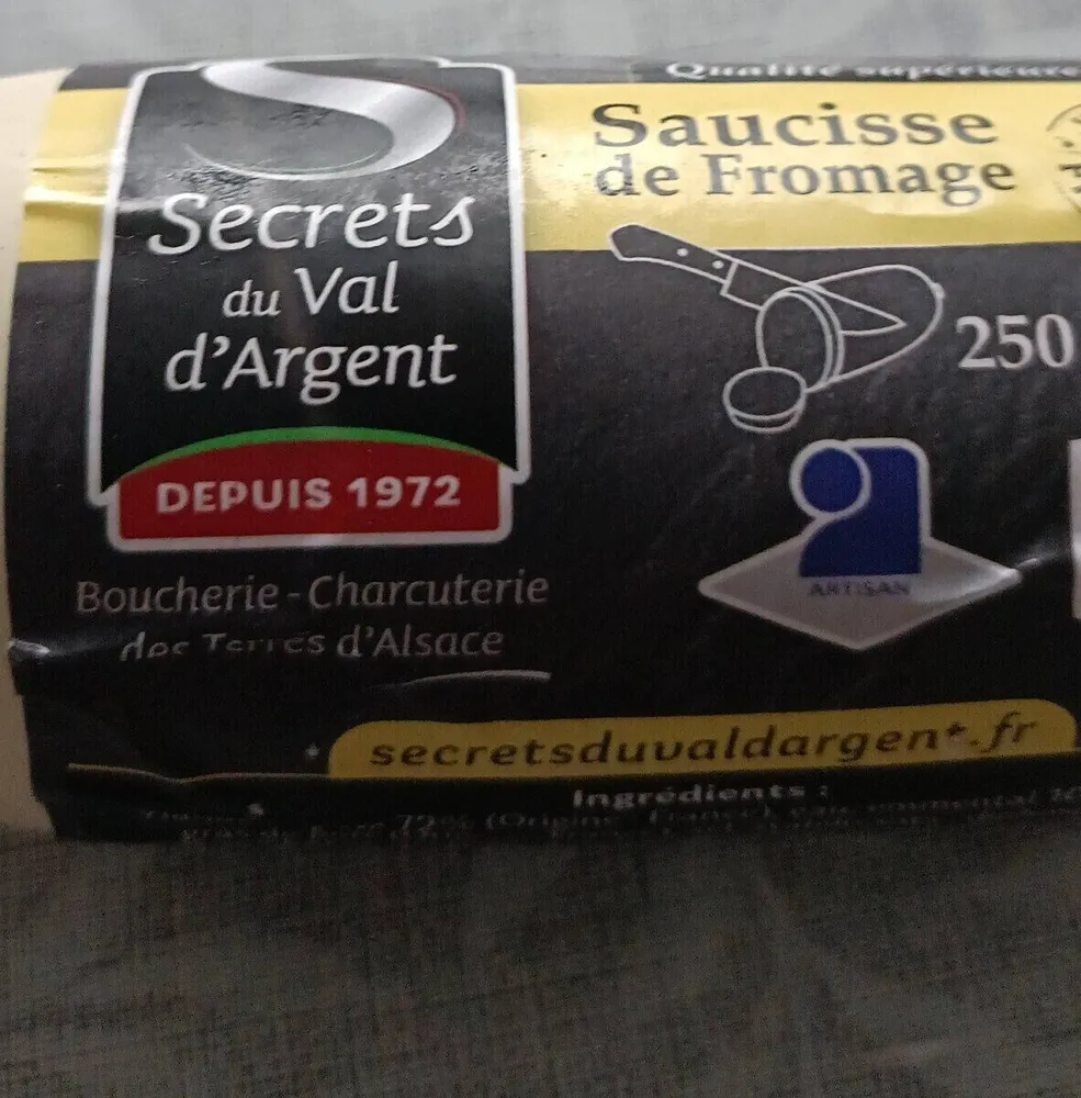 Saucisse de fromage