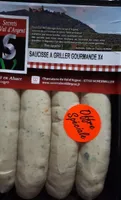 Saucisse à griller gourmande