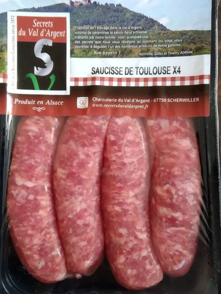 Saucisse de Toulouse x4