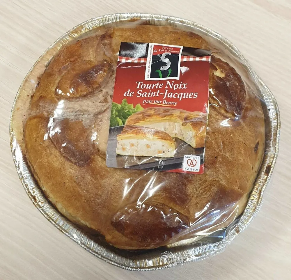 Tourte aux Noix de Saint Jacques