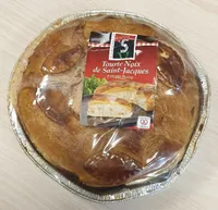 Tourte aux Noix de Saint Jacques
