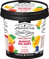 Sorbet plein fruit Mangue des Indes