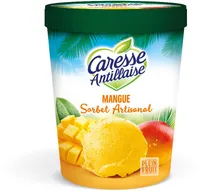 Sorbet plein fruit à la mangue