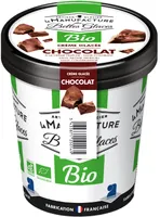 Crème glacée au chocolat Bio