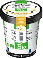 Crème glacée à la vanille Bourbon de Madagascar Bio