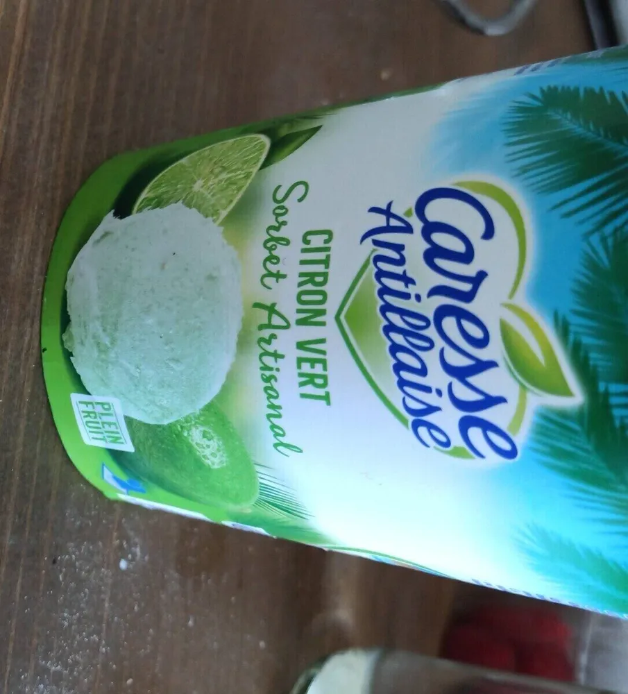 Citron vert - sorbet artisanale
