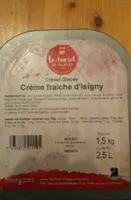 Crèrme glacée crème fraiche d'isigny