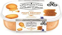 Crème glacée au palet breton