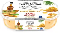 Crème glacée Rhum Raisins