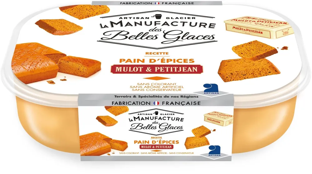 Crème glacée au pain d'épices de chez Mulot & Petitjean