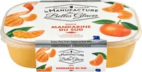 Sorbet plein fruit à la mandarine