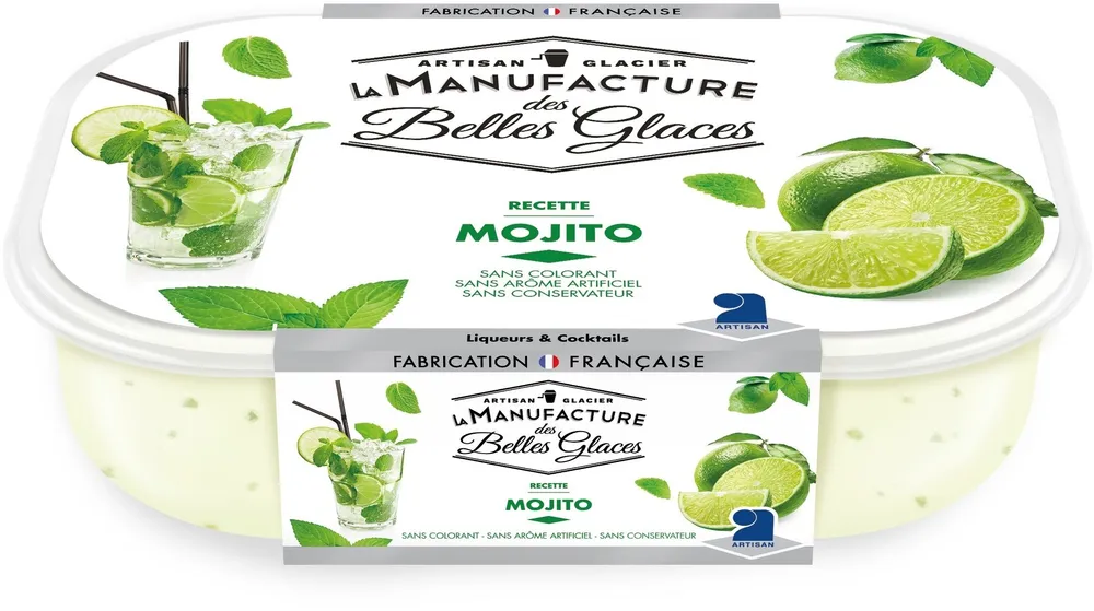 Sorbet façon Mojito
