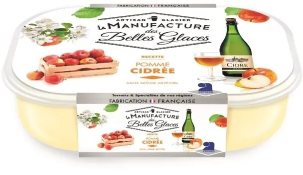 Sorbet à la pomme et au cidre