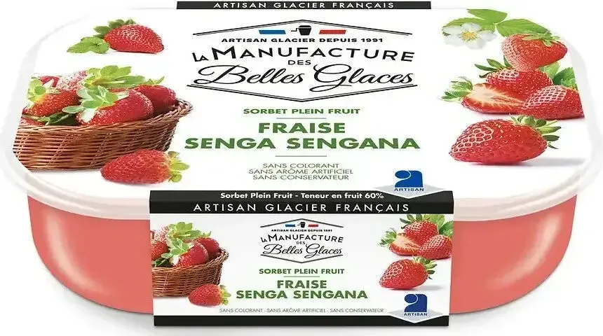Sorbet Fraise Senga Sengana