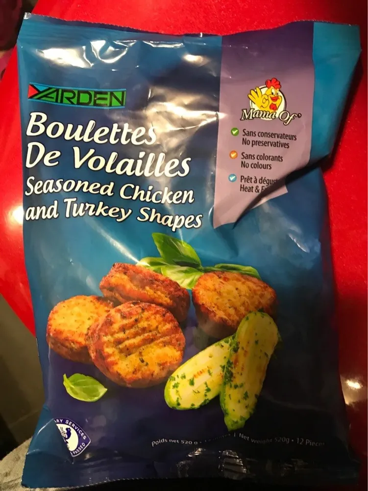Boulettes de volaille