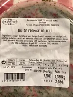 Bol de fromage de tete