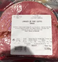 Langues de porc cuites