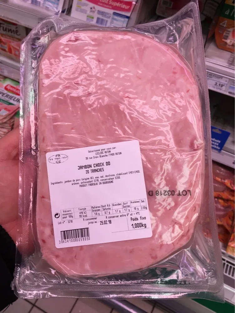 Jambon Choix DD
