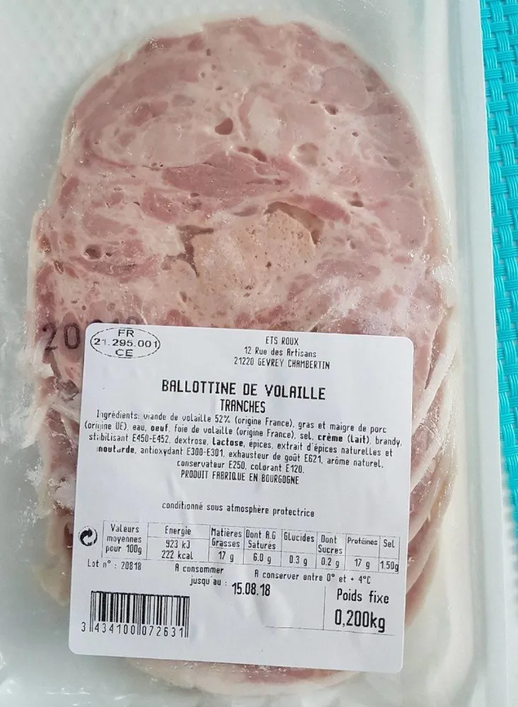 Ballotine de volaille