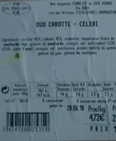 Duo Carottes - Céleri