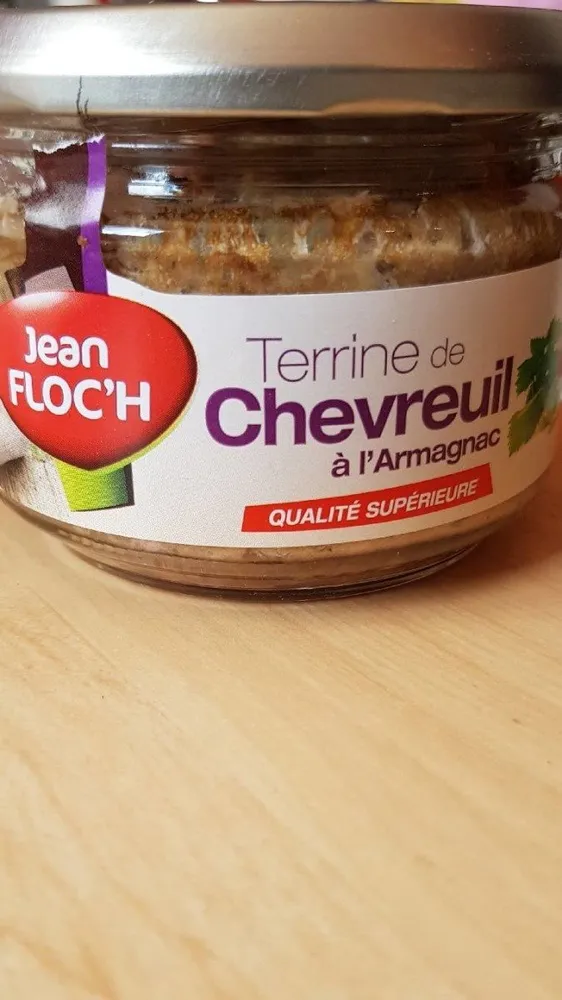 Terrine de chevreuil à l'armagnac