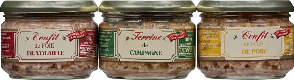 Lot 3 Verrines Campagne + Volaille
