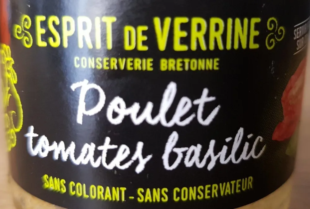Terrine de poulet tomates basilic