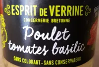 Terrine de poulet tomates basilic