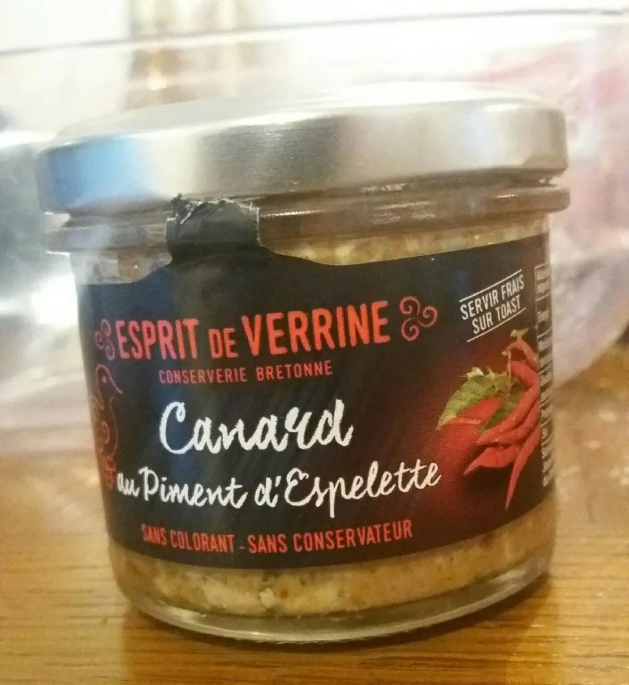Canard piment espelette