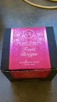 Comptoirs Richard Paris Fruits Rouges 40 Sachets Voile