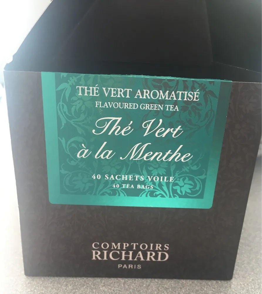 The vert aromatisé