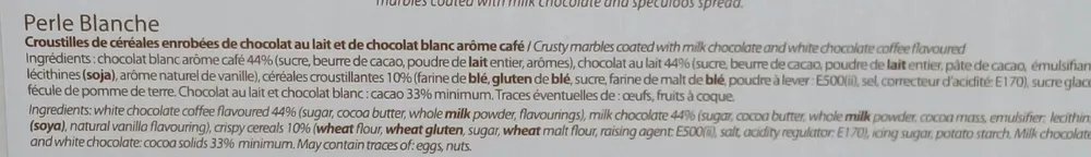 Perles chocolat assorties