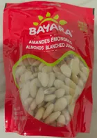 Bayara almonds blanched jumbo