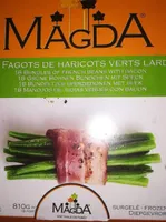 Fagots de haricots verts lardes