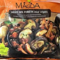 MAGDA : Poêlée de champignons aux cèpes et au beurre persillé
