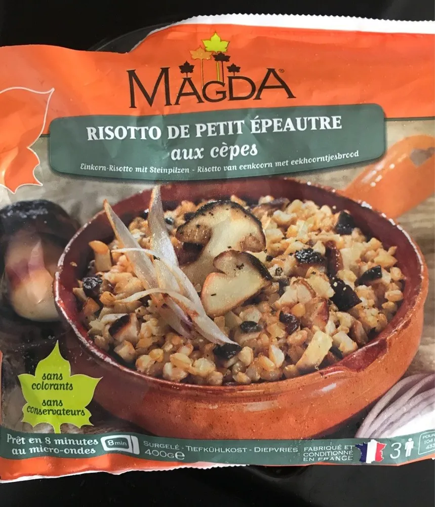 Risotto de petit epeautre
