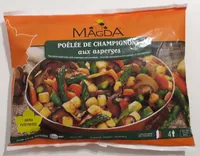 Légumes cuisinés champignons/asperges Magda