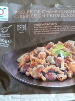 poêlée  de champignons cuisinée en persillade