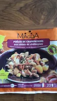 poêlée de champignons aux éclats de châtaignes