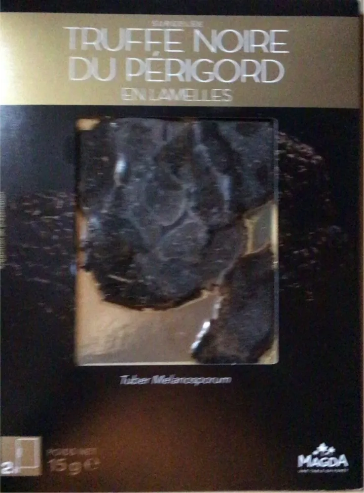 Truffe noire du Périgord en lamelles