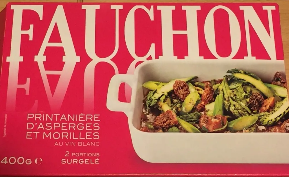 Printanière d'asperges et morilles