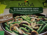 Duo de haricots verts et champignons