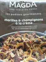 Morilles et Champignons à la crème