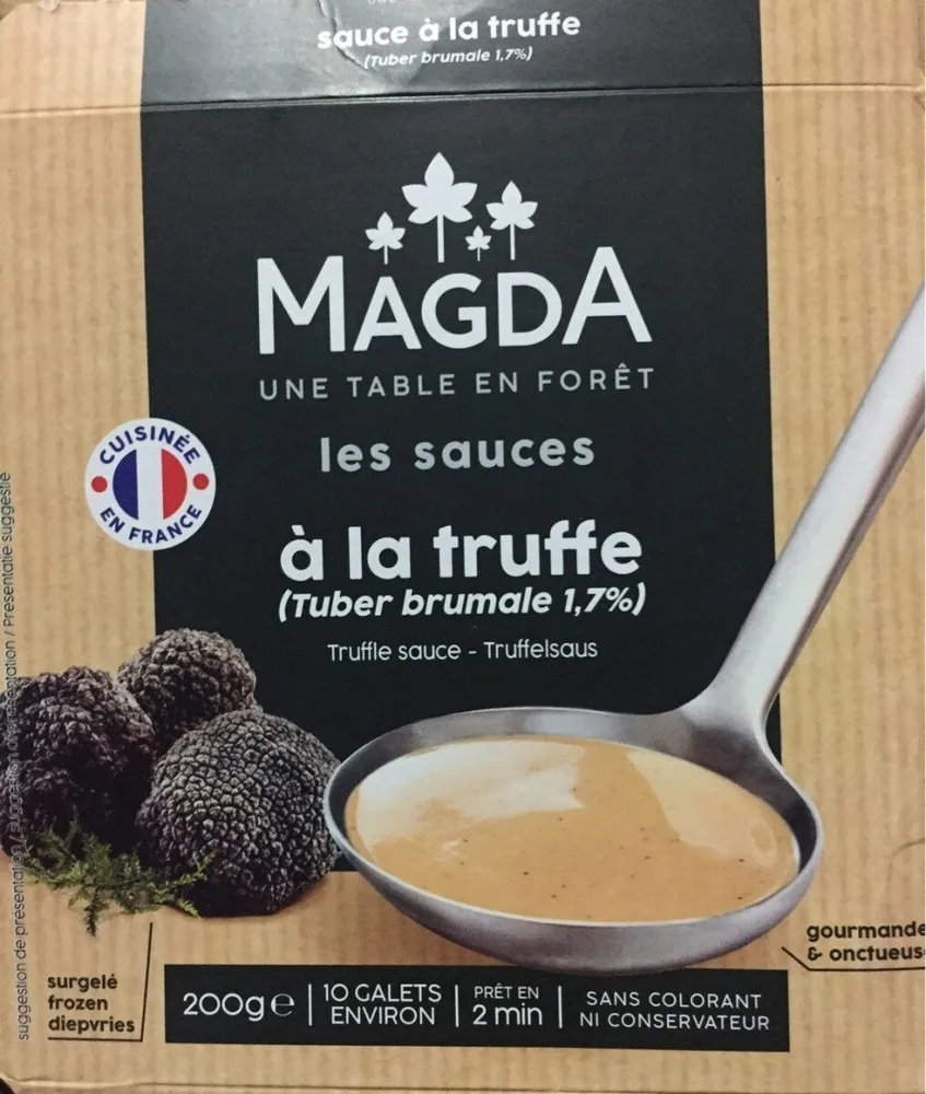 Les sauces à la truffe