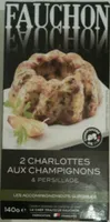 Charlottes aux champignons & persillade