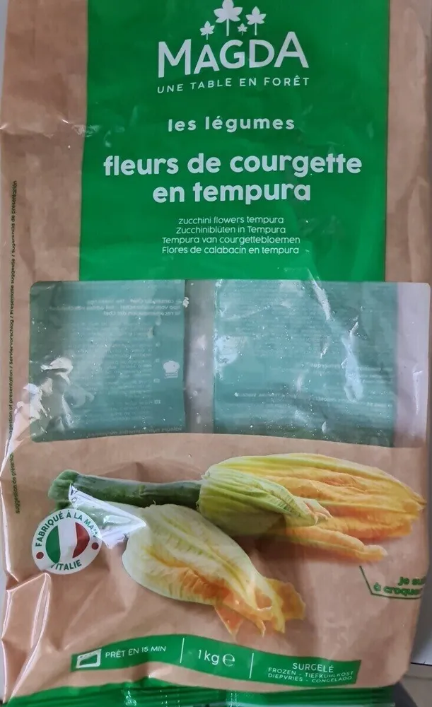 Fleurs de Courgettes en tempura