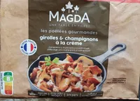 Girolles et champignons à la crème