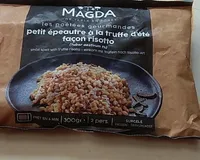 Petit épeautre à la truffe d'été façon risotto