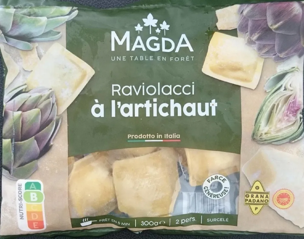 Raviolacci à l'artichaut
