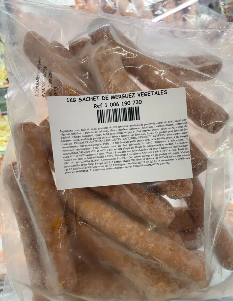 Merguez vegetale